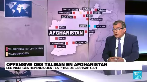 Offensive des Taliban en Afghanistan : les insurgés contrôlent environ deux tiers du pays