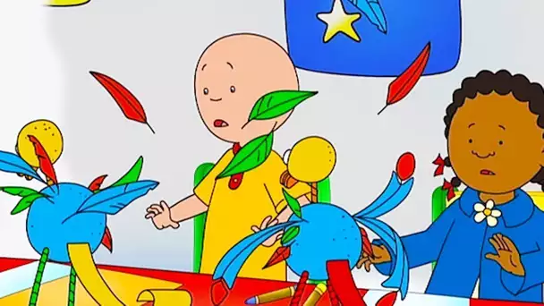 Caillou et le Travail Scolaire | Caillou | Dessins animés pour enfants | WildBrain pour les enfants