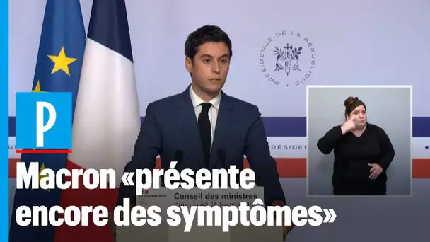 Covid-19 : l'état de santé de Macron est «stable»