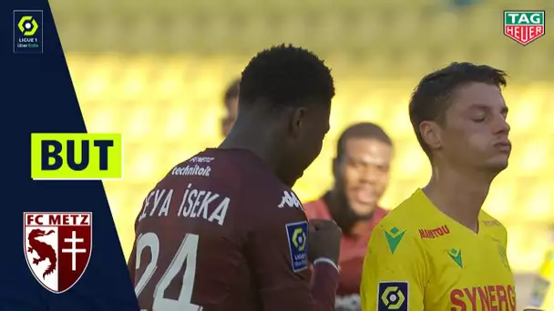 But Aaron LEYA ISEKA (45' +4 pen - FC METZ) FC NANTES - FC METZ (1-1) 20/21