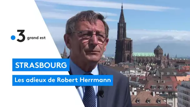 Strasbourg : les adieux de Robert Herrmann, président de l'eurométropole