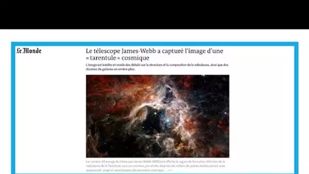 James Webb : voyage cosmique aux confins de l'univers • FRANCE 24