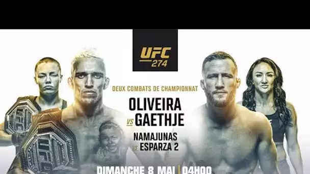 UFC 274 : Le phénomène Oliveira défend sa ceinture contre Gaethje (teaser)