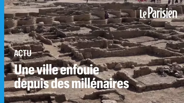 Une ville antique vieille de 3000 ans exhumée En Egypte