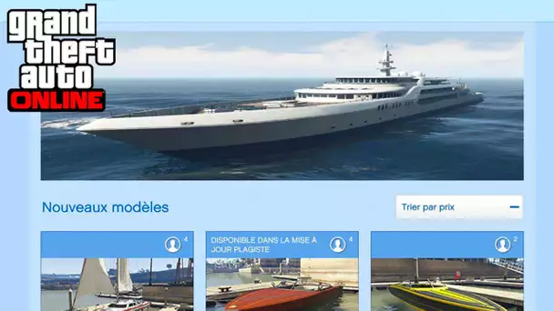 2 YACHTS CONFIRMÉS, IMAGES NOUVELLES VOITURES ... GTA 5 ONLINE