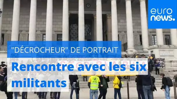Procès en appel des décrocheurs du portrait d'Emmanuel Macron : rencontre avec les 6 militants