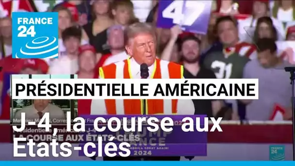 J-4 avant la présidentielle américaine : la course aux Etats-clés • FRANCE 24