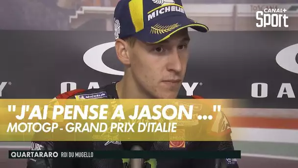 Quartararo : "J'ai pensé à Jason pendant la course"