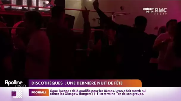 Les discothèques referment donc aujourd'hui et pour quatre semaines