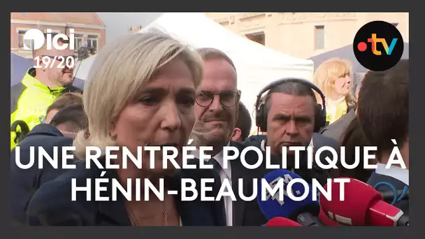 Une rentrée politique à Hénin-Beaumont pour Marine Lepen et Marine Tondelier