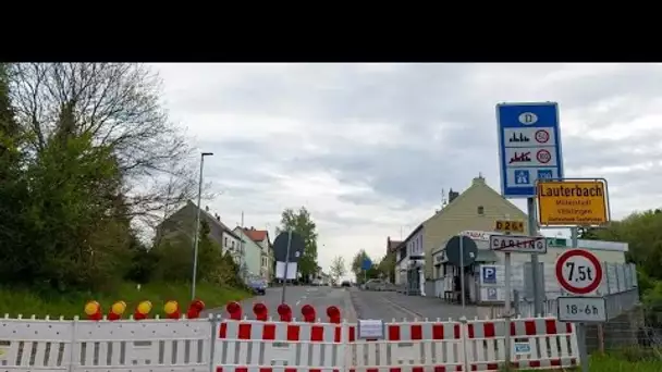 Covid-19 : des passages restreints à la frontière franco-allemande en Moselle