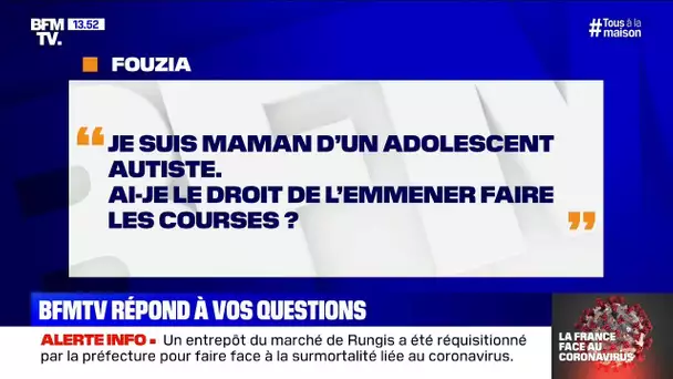 Mon fils est autiste, ai-je le droit de l'emmener faire des courses ? BFMTV répond à vos questions