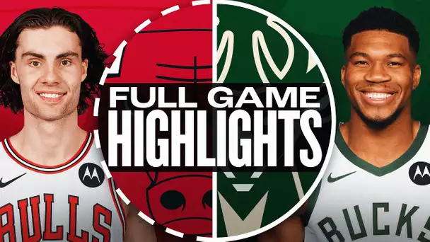 BULLS at BUCKS | NBA PRESEASON FULL GAME HIGHLIGHTS | October 14, 2024