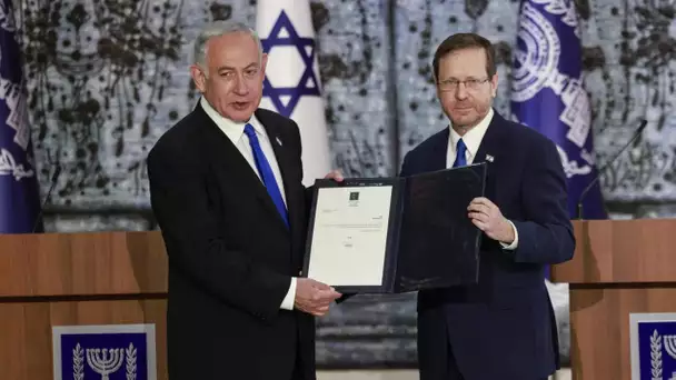 Israël : Benjamin Netanyahu affirme avoir formé un gouvernement de droite et d'extrême droite