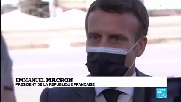 Covid-19 : Macron appelle "les Anglo-saxons" à arrêter de "bloquer" les exportations de vaccins