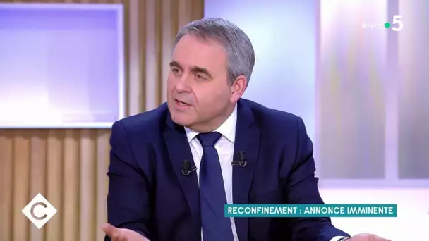 Les ambitions de Xavier Bertrand - C à Vous - 28/01/2021