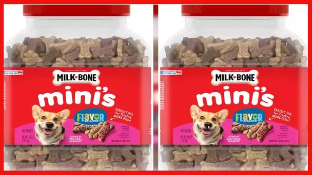 Milk-Bone Mini's Flavor Snacks Dog Treats, 36 Ounce