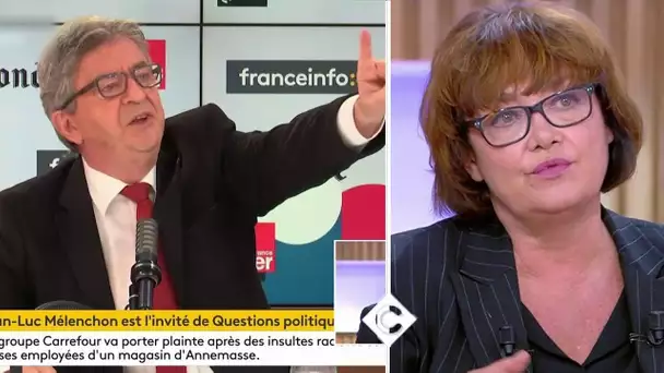 Polémique Jean-Luc Mélenchon : Nathalie Saint-Cricq s'exprime - C à Vous - 07/06/2021