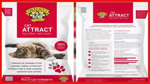 Dr. Elsey's Cat Attract Clumping Clay Cat Litter