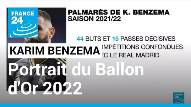 PORTRAIT - Karim Benzema sacré Ballon d'Or 2022 • FRANCE 24