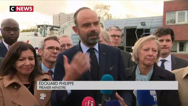 JO 2024 : Edouard Philippe présent pour les premiers coups de pioche du village olympique