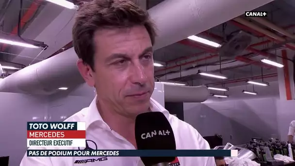 Toto Wolff énervé