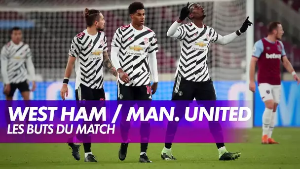 West Ham / Manchester United : les buts du match