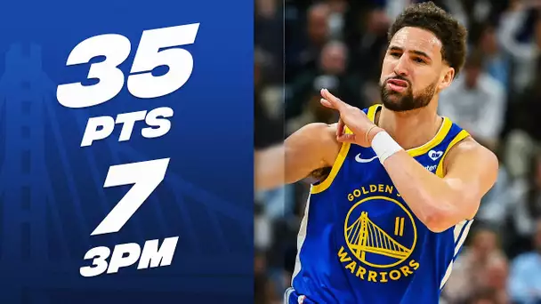 Klay Thompson Leads Warriors On The Road In Utah | February 15, 2024