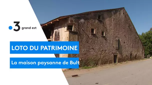 La maison paysanne de Bult dans les Vosges sélectionnée par le Loto du Patrimoine