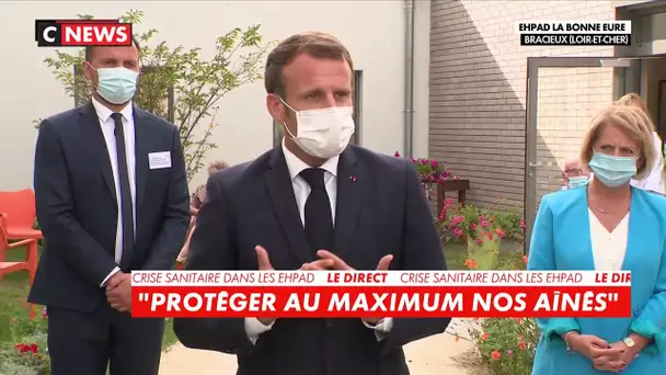 Emmanuel Macron : «Nous ne vaincrons pas le virus en isolant nos concitoyens»