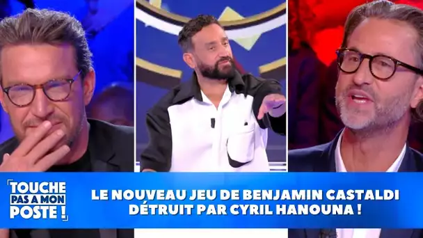 Le nouveau jeu de Benjamin Castaldi se fait détruire par Cyril Hanouna !