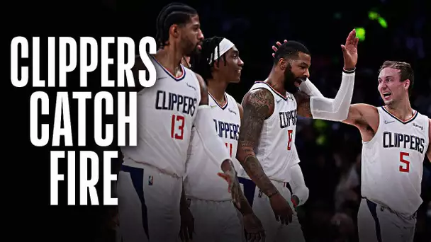 Clippers Catch Fire In Final 1:17 Min Against The Lakers