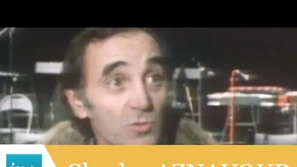 Charles Aznavour "J'ai eu la grosse tête" - Archive INA