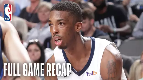 GRIZZLIES vs MAVERICKS | Delon Wright Records First Career Triple-Double | April 5, 2019