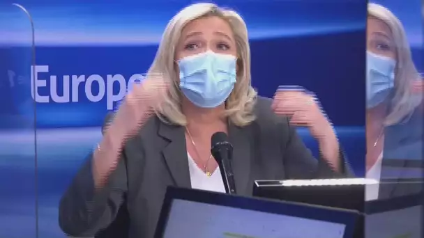 Lutte contre les rixes : Marine Le Pen fustige le plan "faiblard" du gouvernement