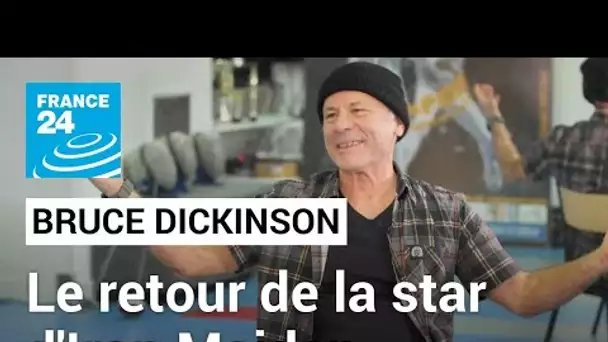 Bruce Dickinson : le retour de la star d'Iron Maiden • FRANCE 24