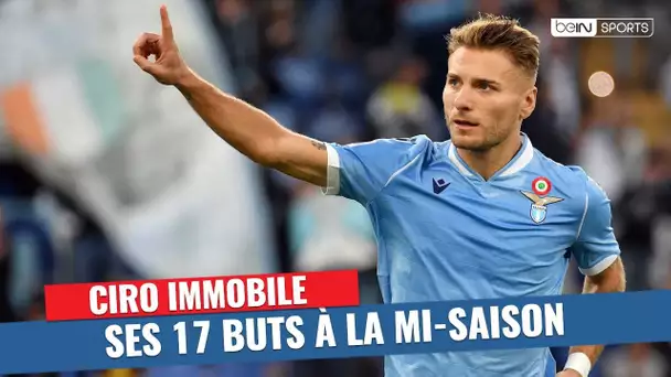 Lazio : Les 17 buts de Ciro Immobile à la mi-saison