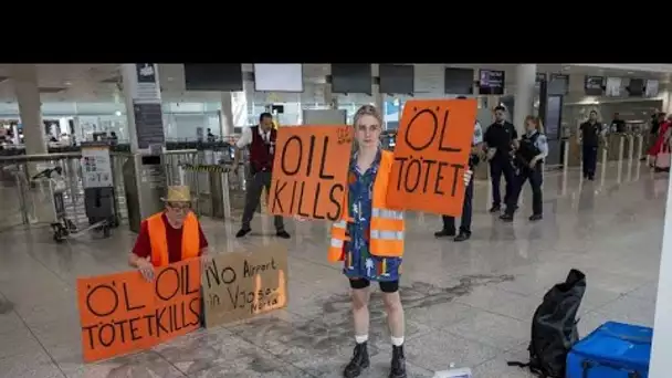 Allemagne : des militants du climat perturbent le trafic aérien dans plusieurs aéroports