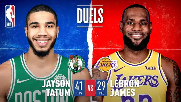 Tatum & LeBron Duel In L.A.