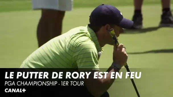 Le putter de Rory McIlroy est chaud bouillant - Pga Championship 1er tour