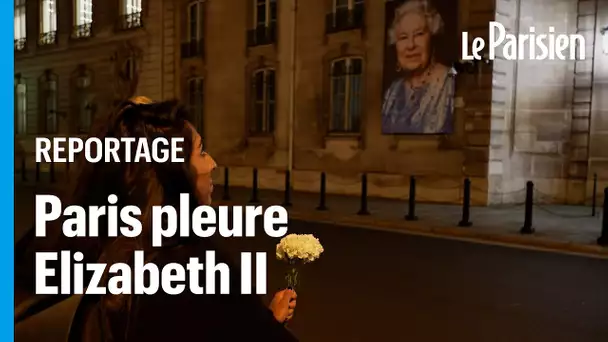 Paris pleure Elizabeth II : «On ne réalise pas qu’on a maintenant un roi»