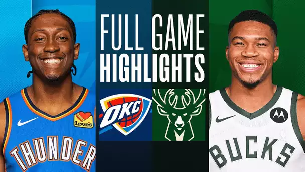 THUNDER at BUCKS | FULL GAME HIGHLIGHTS | March 24, 2024