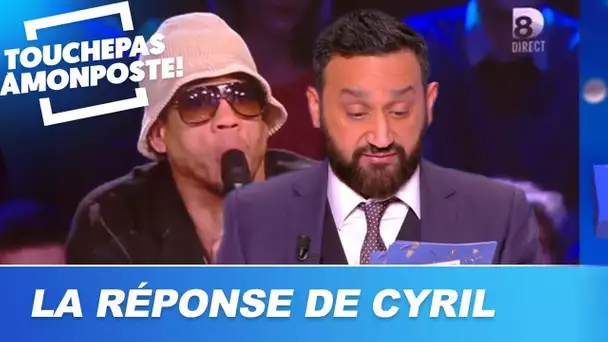 Cyril Hanouna répond au tacle de JoeyStarr !