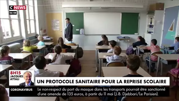 Déconfinement : le protocole sanitaire pour la reprise scolaire