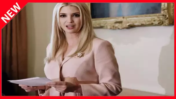 ✅  Ivanka Trump : son avenir politique continue de faire jaser…