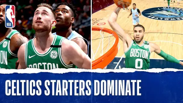 Celtics Starters COMBINE for 107 PTS!