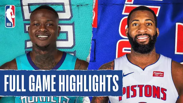 HORNETS at PISTONS | FULL GAME HIGHLIGHTS | November 29, 2019