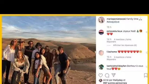 Laeticia Hallyday et Pascal Balland et leur famille recomposée... Découvrez la photo qui dérange !