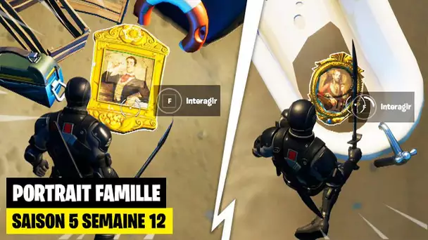 "TROUVER UN PORTRAIT DE FAMILLE DANS UNE EPAVE DE BATEAU" SUR FORTNITE ! (FORTNITE DEFIS SAISON 5)