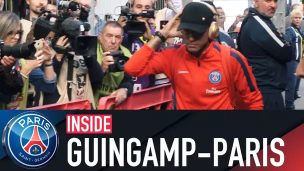 INSIDE - GUINGAMP VS PARIS SAINT-GERMAIN with Neymar Jr, Cavani, Dani Alves